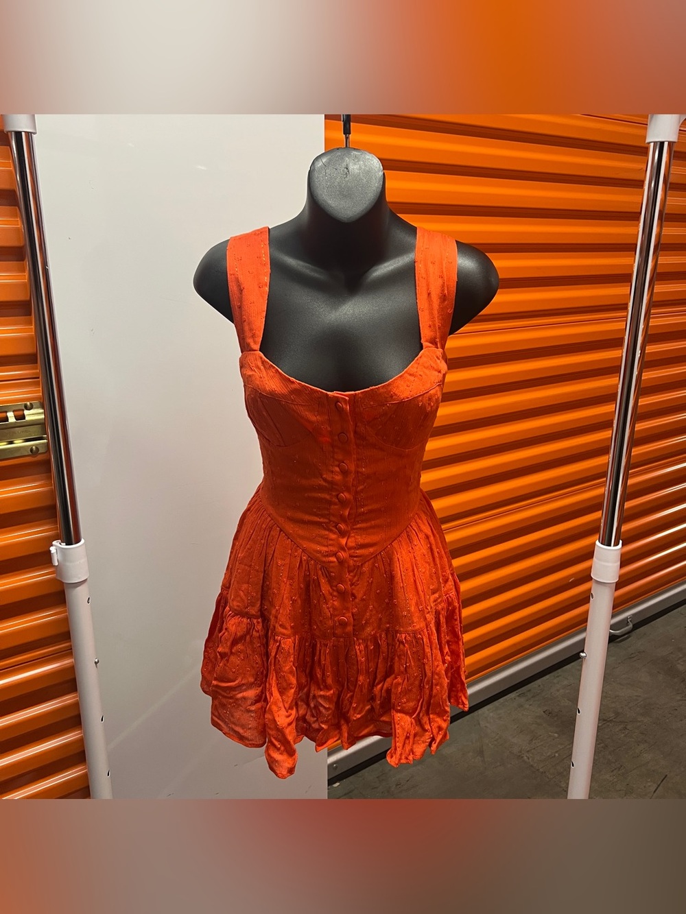 Orange PQ Sleeveless Romper as seen on The Bachelor in Paradise